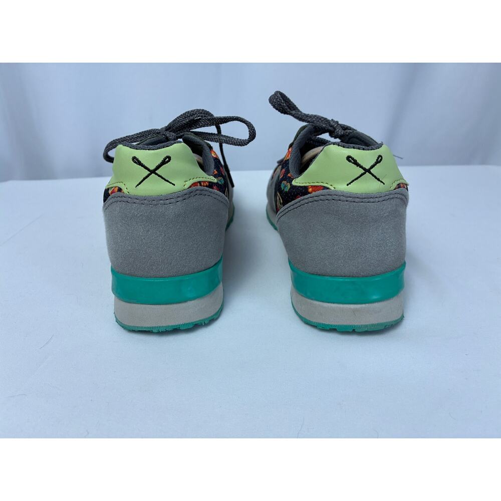 Inkkas Flutterby Vegan Jogger Sneakers Womens 7 Multi Butterfly Artsy Fun - Picture 4 of 8